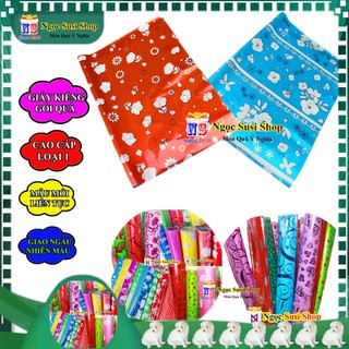 (HÀNG ĐẸP) COMBO 10 GIẤY GÓI QUÀ KIẾNG SIZE 70x50cm LOẠI TỐT DÀY - GIẤY GÓI QUÀ