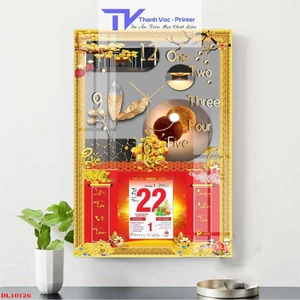 Lịch Tết Tuần Lộc 2023 Nhiều Mẫu KT 40x60cm Độ Dày 10mm