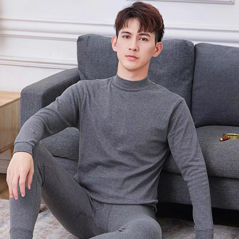 Áo thun nam dài tay áo giữ nhiệt nam cổ lọ phong cách hàn quốc cực kỳ ấm co giãn 4 chiều