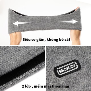 Bịt tai giữ ấm mùa đông nam nữ Băng đô thể thao chính hãng co giãn Chất liệu Lông Cừu Non Cope88