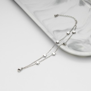 Lắc tay nữ LAMY Five Pointed Star Bracelet Silver 2025