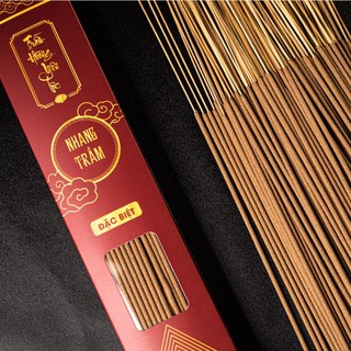130-150 Nhang Trầm Hương Tự Nhiên Cao Cấp Trầm Hương Yên Lộc THYL050 Thơm Tốt Cho Sức Khỏe Cao 38CM Nặng 300Gr