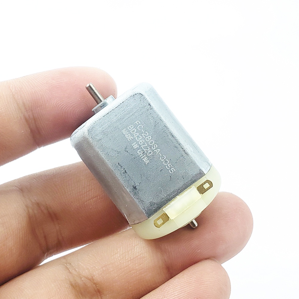 Aexit Micromotore DC 3V 4000RPM Modello 280 - Mini Motore Elettrico Per Giocattoli E Progetti Fai Da Te