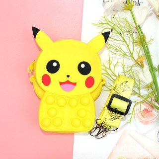 Túi Đeo Chéo Hình  Pikachu/Kỳ Lân Dễ Thương Cho Bé