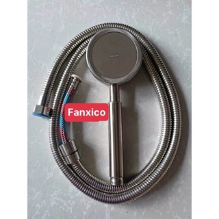 Bộ Vòi sen tăng áp inox 304 dây 3 lớp ruột bố, nhân 3 đến 4 lần áp lực nước