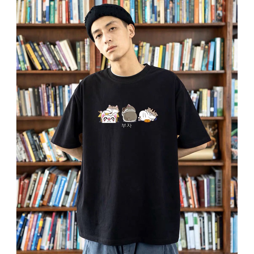 Áo thun Stee Mèo Đại gia CVC - Giá sỉ UNISEX