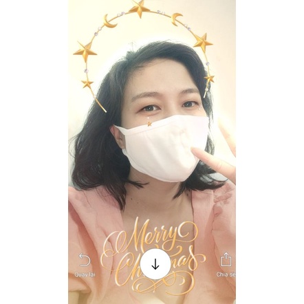 Khẩu trang Nano bạc Mỹ khi diệt khu có mùi kim loại.