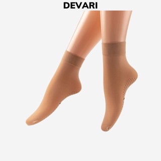 Tất vớ nữ cổ cao co dãn cực tốt chống trơn trượt thoáng mát DEVARI T5659