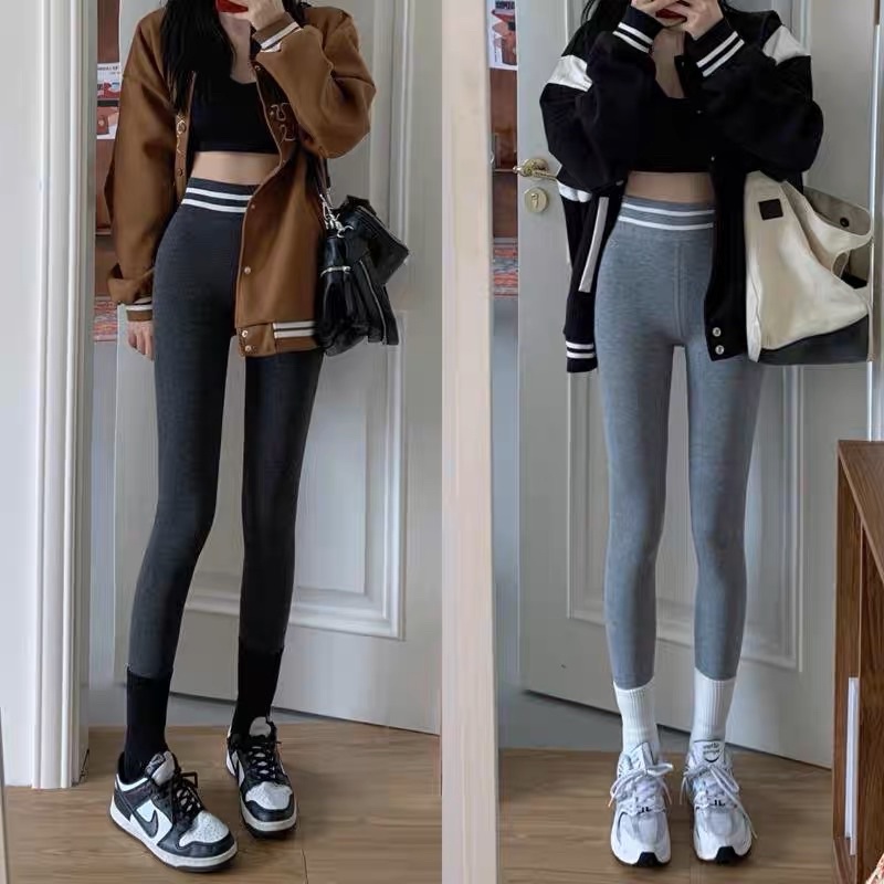 Quần LEGGING cạp cao lót bông FULL BOX siêu ấm, hách dáng làm thon gọn chân, nâng Mông che khuyết điểm tốt