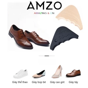 SET 2 MIẾNG LÓT MŨI GIÀY BẰNG CAO SU NON MỀM BẢO VỆ LÀM ÊM NGÓN CHÂN