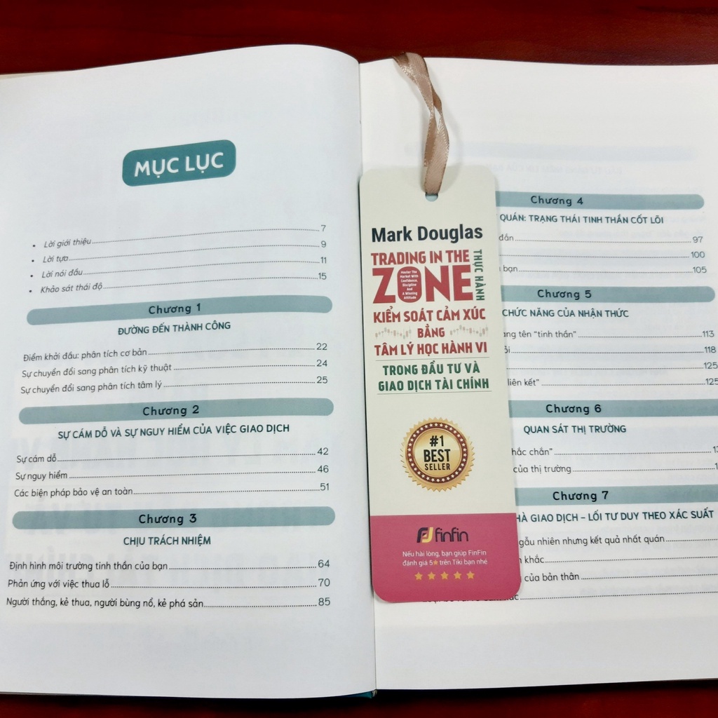 Ảnh Sách Trading in The Zone Thực Hành Kiểm Soát Cảm Xúc bằng Tâm Lý Học Hành Vi trong Đầu Tư và Giao Dịch Tài Chính 3