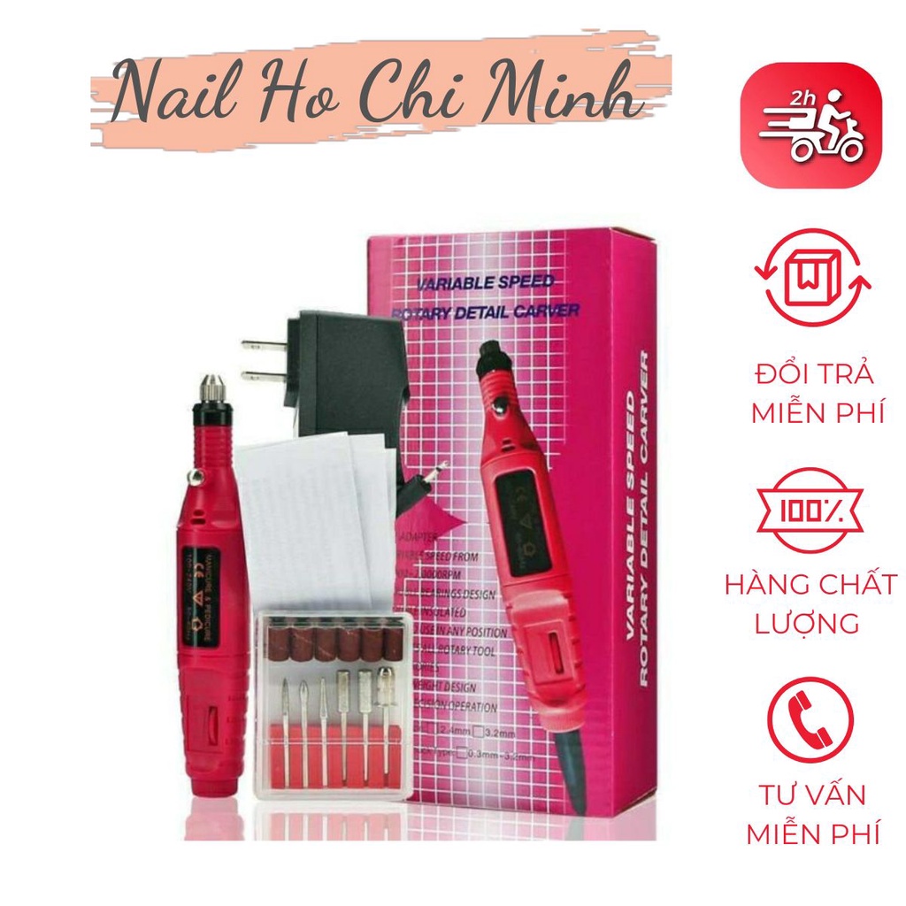 Máy mài móng mini (bảo hành 1 tháng) - Máy mài móng cầm tay chuyên dụng trong ngành nail