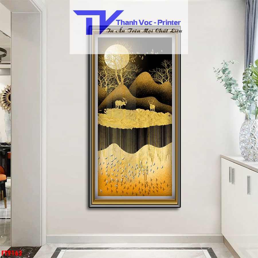 Tranh Treo Tường Tráng Gương 3D Trang Trí Phòng Khách , Phòng Ngủ