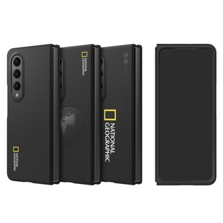 Ốp Điện Thoại Cứng Mỏng Vừa Vặn Họa Tiết Thổ Cẩm Cho Galaxy Z Fold 4 (Đen, Trắng) Logo Lớn Fold4