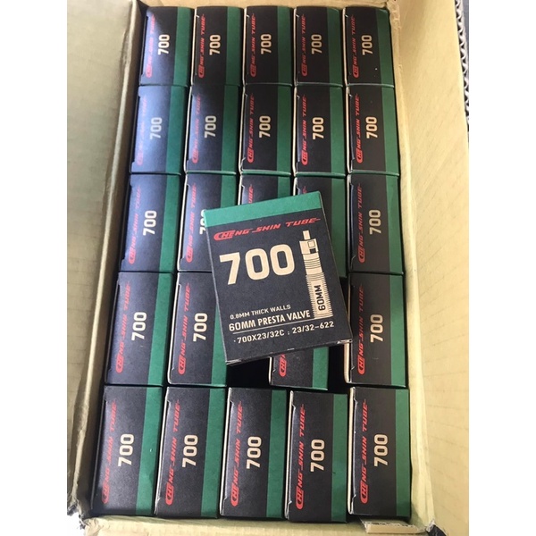 Ruột (Săm) Xe Đạp Cheng Shin 700x23/32 - Van Pháp (FV) dài 60mm - Hàng Chính Hãng Ruột 60 Van Xe Đạp