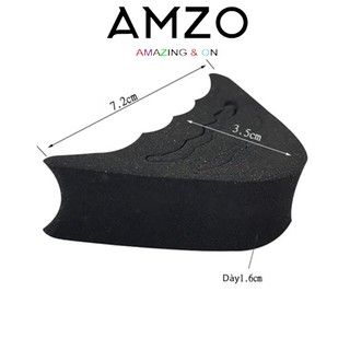 SET 2 MIẾNG LÓT MŨI GIÀY BẰNG CAO SU NON MỀM BẢO VỆ LÀM ÊM NGÓN CHÂN