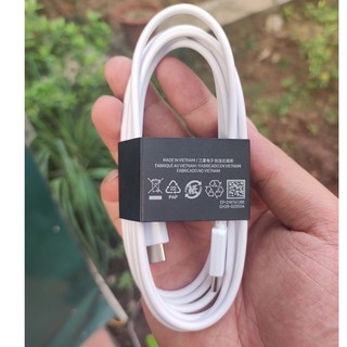 Cáp SamSung S22 / S22 Plus / S22 ultra Dài 1,8m 2 Đầu TypeC 3A Chính Hãng