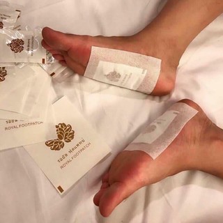 [Chỉ Bán Hàng Thái 10 Miếng] Miếng dán thải độc chân Gold Princess Royal Thái Lan