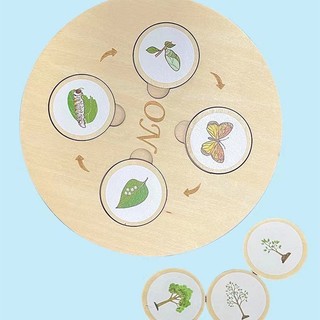Đồ Chơi Giáo Dục Phát Triển Trí Tuệ Cho Bé Hình Động Vật Và Cây Cối