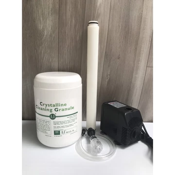 Trọn bộ gồm: Lõi Giả + Máy Bơm + 1Kg Bột Acid Dùng Vệ Sinh Máy Lọc Nước Điện Giải Trevi