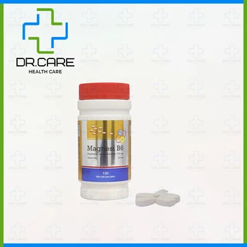 Viên uống Magnesi B6 (Magie, Vitamin B6) giảm chuột rút, đau cơ bắp, căng thẳng thần kinh [dạng chai, MDP, Mediphar USA]