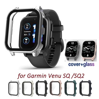Cứng Kính Cường Lực Bảo Vệ Màn Hình Đồng Hồ Garmin Venu Sq 2 Music Sq2
