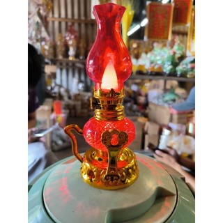 Đèn Dầu Điện chạy pin Đồ thờ cúng