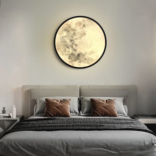 Đèn mặt trăng Đèn tường đầu giường Đèn tường trong nhà hiện đại để trang trí phòng ngủ / phòng khách