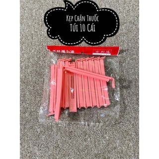 Com bo 10 cây kẹp chặn thuốc hàng chuẩn chắc chắn (kẹp chặn hoá chất) khi làm tóc