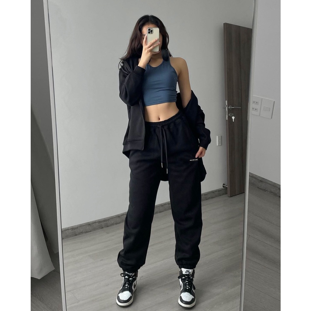 Quần Nỉ Bo Gấu Chất Liệu Nỉ Cotton Dày Dặn RT CLASSY SWEATPANTS