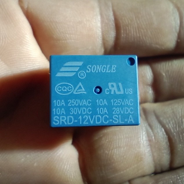 2 CON] (F79) RELAY 5 CHÂN SRD 10A (SRD-03V 05V 06V 09V 12V 24VDC-SL-C - Foto 6