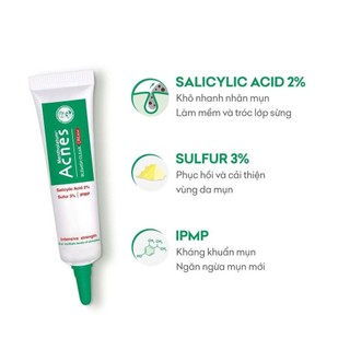 Gel ngừa mụn, kháng khuẩn Acnes Sealing Jell 5g/Laroche Poáy 3ml- Hàng Tặng