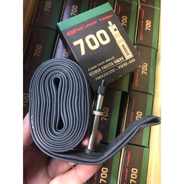 Ruột (Săm) Xe Đạp Cheng Shin 700x23/32 - Van Pháp (FV) dài 60mm - Hàng Chính Hãng Ruột 60 Van Xe Đạp