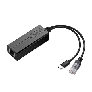 Type-C Port Gigabit POE Separator Cáp mạng mô-đun 48V đến 5V tiêu chuẩn sang đầu Android