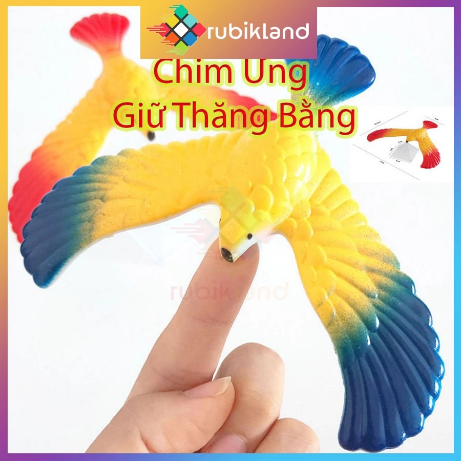 Đồ Chơi Chim Đại Bàng Thăng Bằng Và Kim Tự Tháp Cân Bằng Trò Chơi Vật Lý Trí Tuệ - Rubik Land