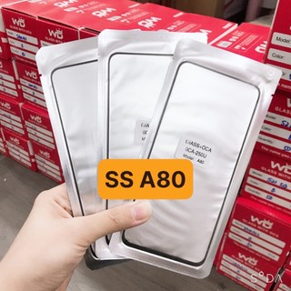 kính samsung a80, kính samsung a90, kính ép liền keo, kính ép màn hình có keo oca a805f, a8005, a905