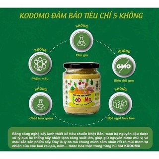 Bột nêm dinh dưỡng Kodomo 90gr