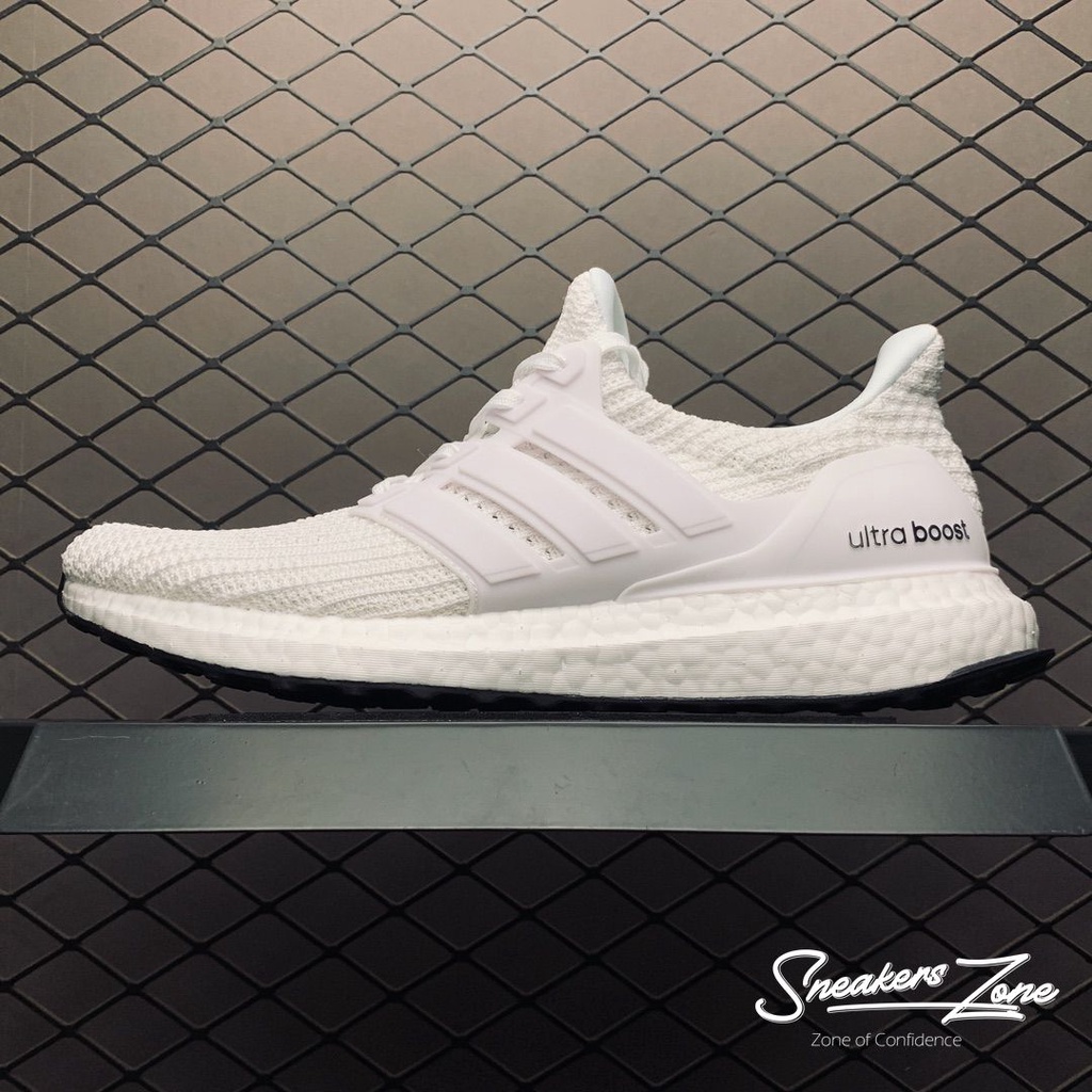Giày thể thao sneaker nam nữ Ultra Boost 4.0 white trắng đế đen ...