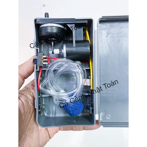 Máy Tạo Oxy Bằng Pin Cho Bể Cá Cảnh RS 960 Rs Electrical (Tặng kèm dây và sủi oxy)