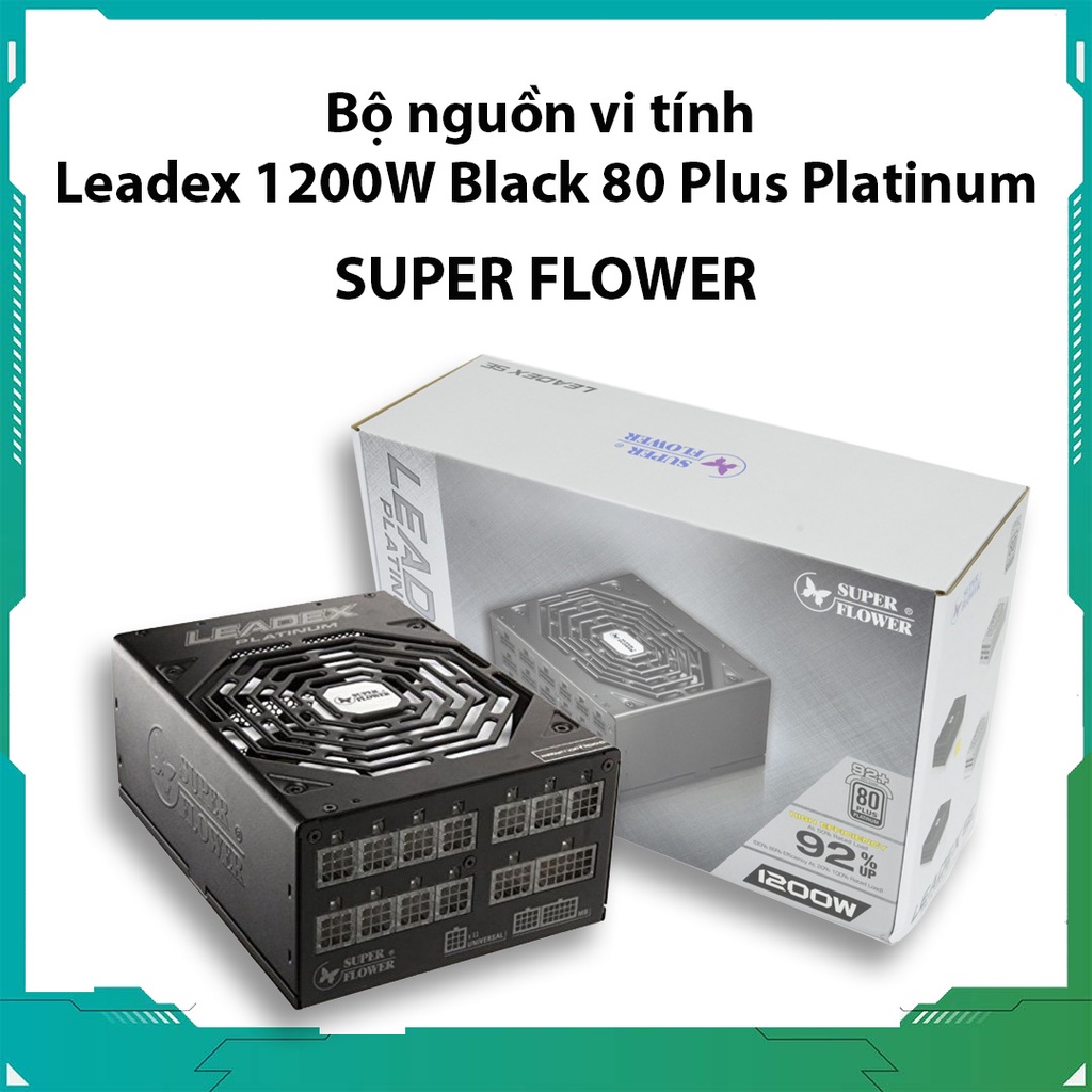 Bộ nguồn vi tính Leadex SE 1200W Black 80 Plus Platinum SF-1200F14MP ...