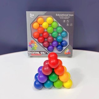 Con Quay Đồ Chơi Khối Rubik Ma Thuật Vui Nhộn Giáo Dục Cho Trẻ Mẫu Giáo 1 Tuổi