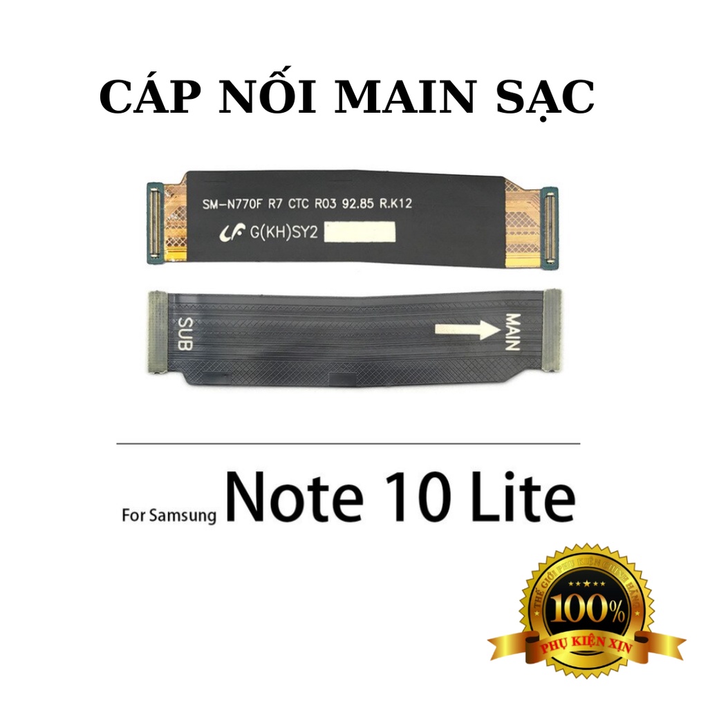 Cáp Nối Bo Sạc Note10 Lite / N770 (Mainbroad Flex) Zin New Chính Hãng