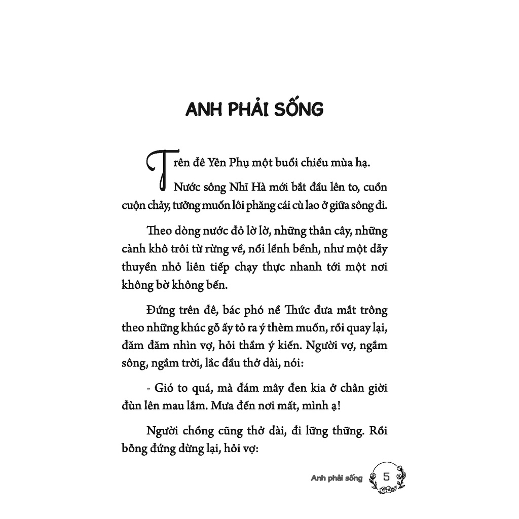 Ảnh Sách - Anh phải sống (In theo bản của NXB Đời Nay , năm 1937) 3
