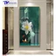 Tranh Treo Tường Hoa Sen 3D , Tranh Tráng Gương D40x60cm D50x75cm D60x90cm D70x110m