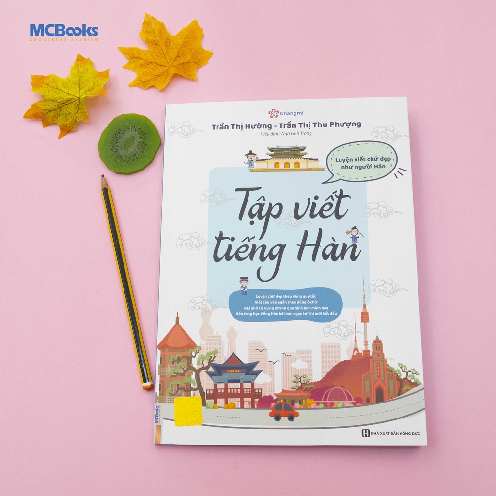 Ảnh Sách - Tập viết tiếng Hàn Mcbooks 1