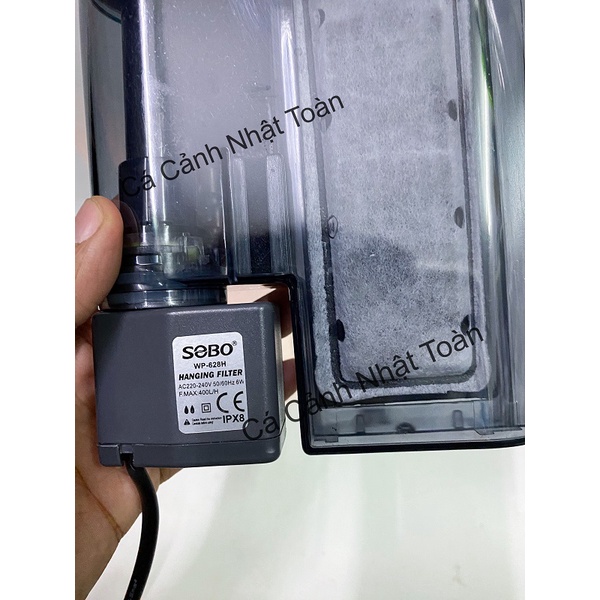 MÁY BƠM LỌC THÁC HỒ CÁ SOBO WP 628H 6W