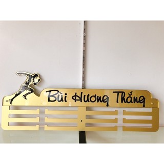 combo 3 giá treo huy chương, bóng bản + running
