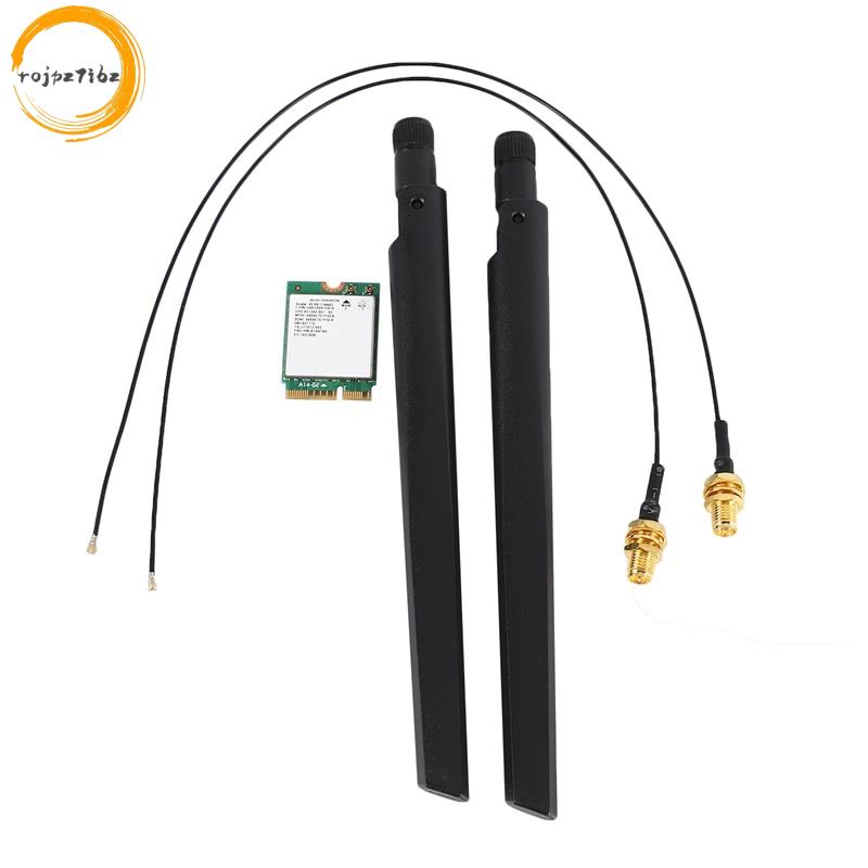 Băng tần kép không dây cho Intel 9560 AC 9560NGW 1.73Gbps Wifi 802.11Ac Bluetooth 5.0 Thẻ Wlan với Ăng-ten MHF4 UF.L Windows 10