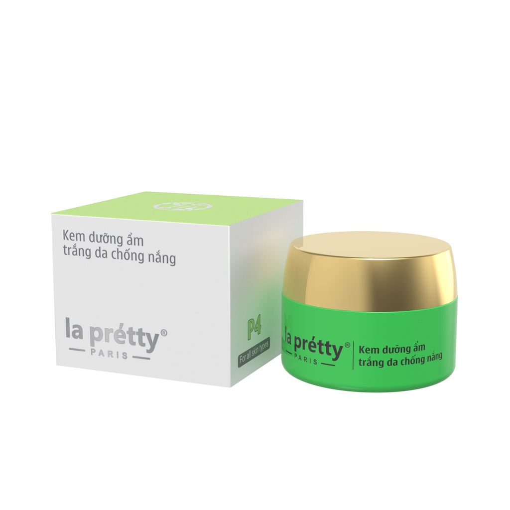 Kem dưỡng ẩm trắng da chống nắng La Pretty Kem Mặt