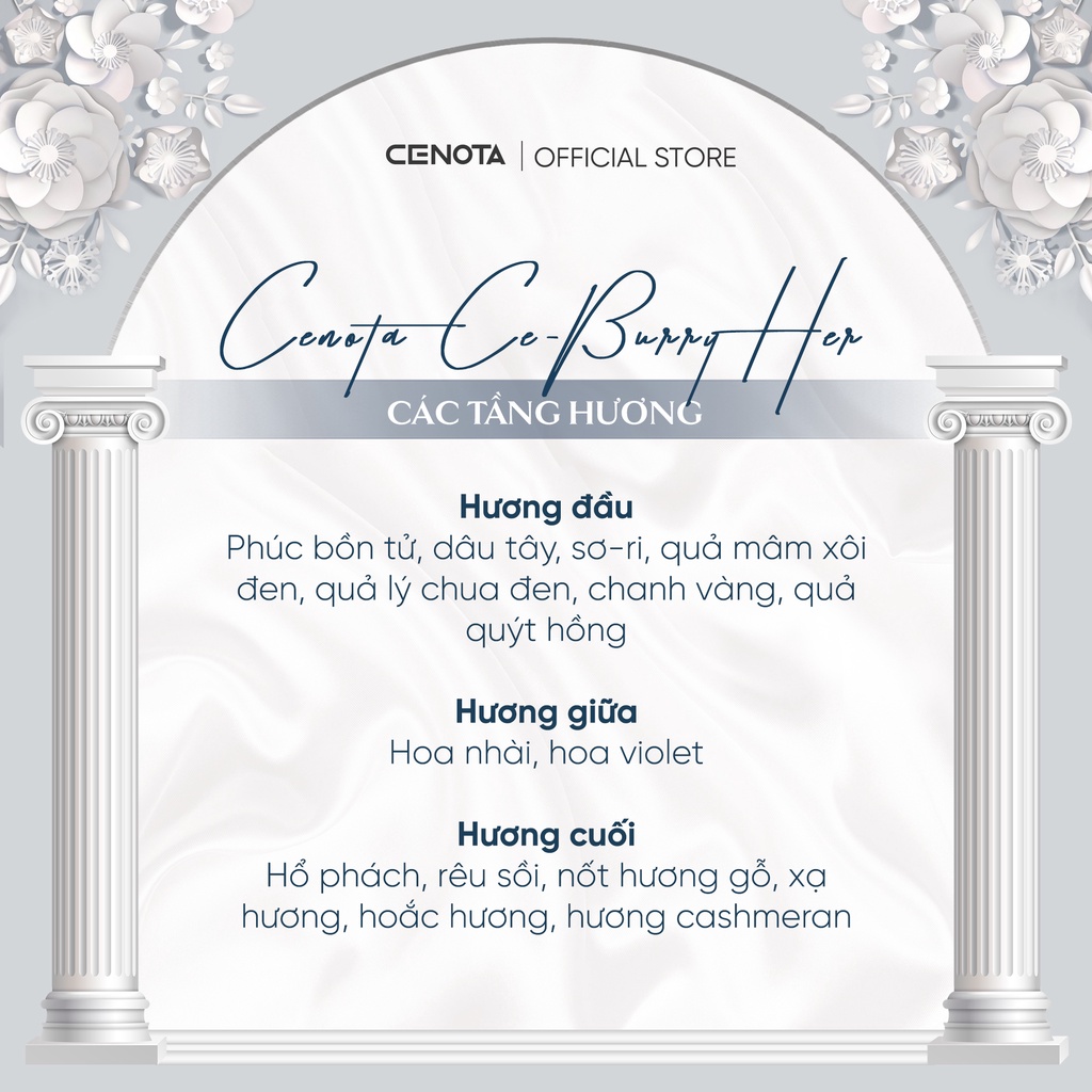 Ảnh Nước Hoa Chiết Cenota Ce - 10ml 100% hương liệu từ Romessence (Pháp) 3